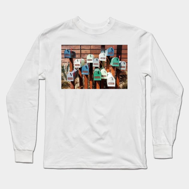 Waiting for Mail Long Sleeve T-Shirt by bobmeyers